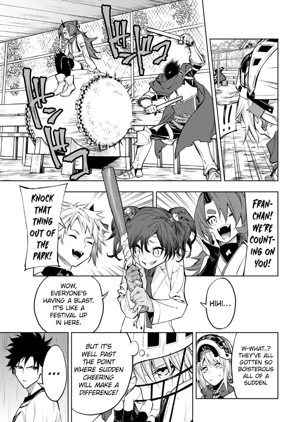 Page 13 Chapter 34.1 Yakyuu de Sensou suru Isekai de Choukoukoukyuu Ace ga Jakushou Kokka o Sukuu Youdesu