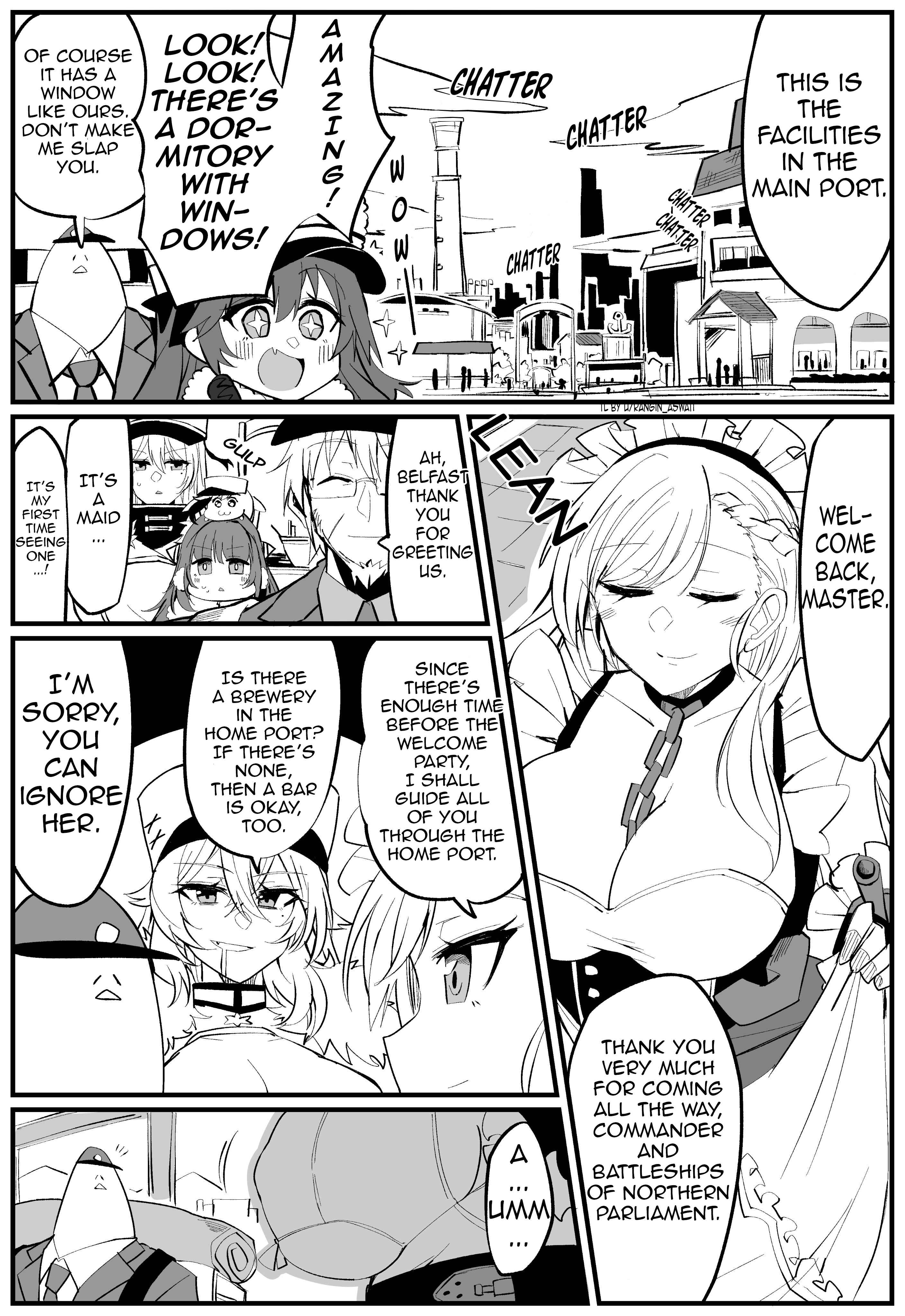 Page 1 Chapter 16 Azur Lane - Commander Ramune: ALs Northern Parliament (Doujinshi)