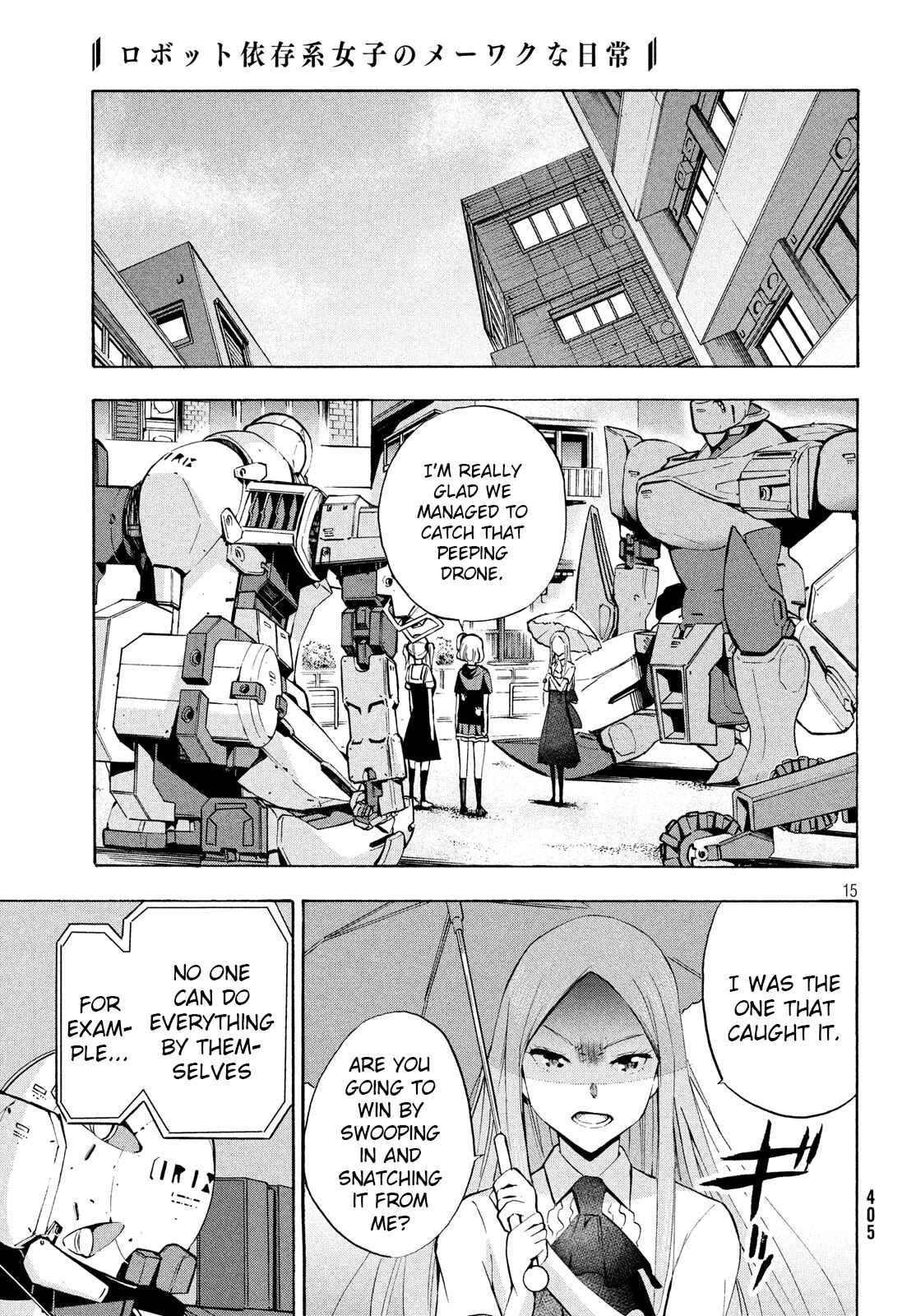 Page 4 Chapter 8.2 Robot Izonkei Joshi no Meiwaku na Nichijou