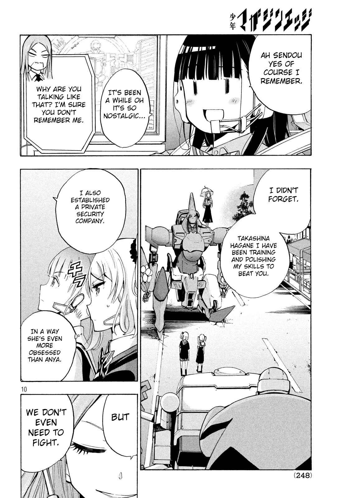 Page 10 Chapter 7.1 Robot Izonkei Joshi no Meiwaku na Nichijou