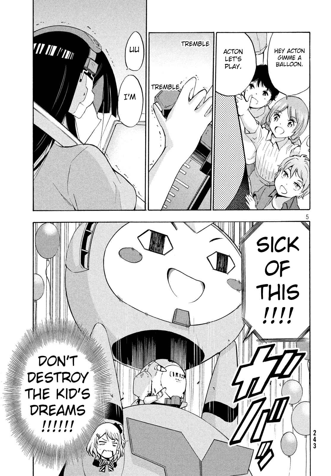 Page 5 Chapter 7.1 Robot Izonkei Joshi no Meiwaku na Nichijou