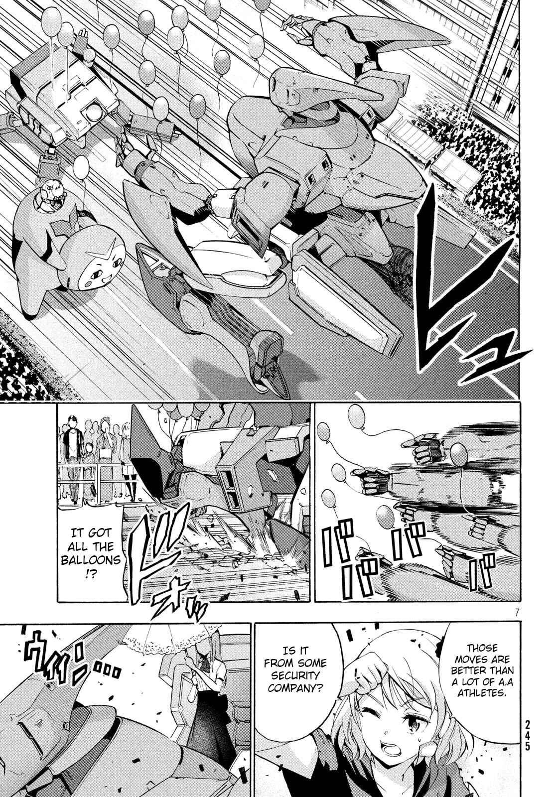 Page 7 Chapter 7.1 Robot Izonkei Joshi no Meiwaku na Nichijou