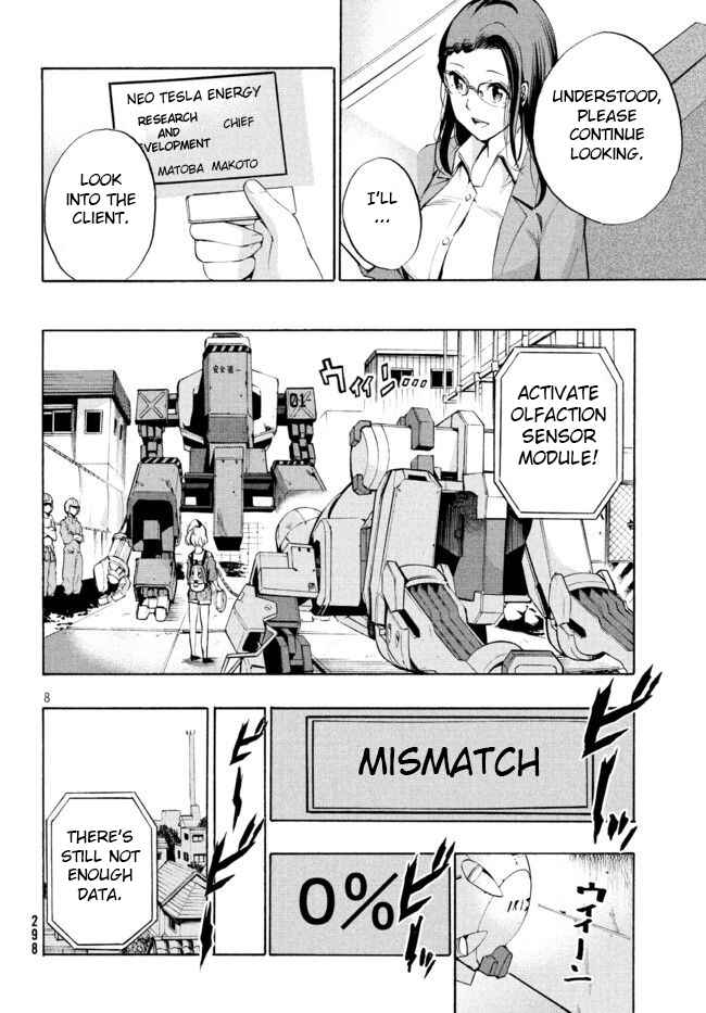 Page 8 Chapter 3.1 Robot Izonkei Joshi no Meiwaku na Nichijou