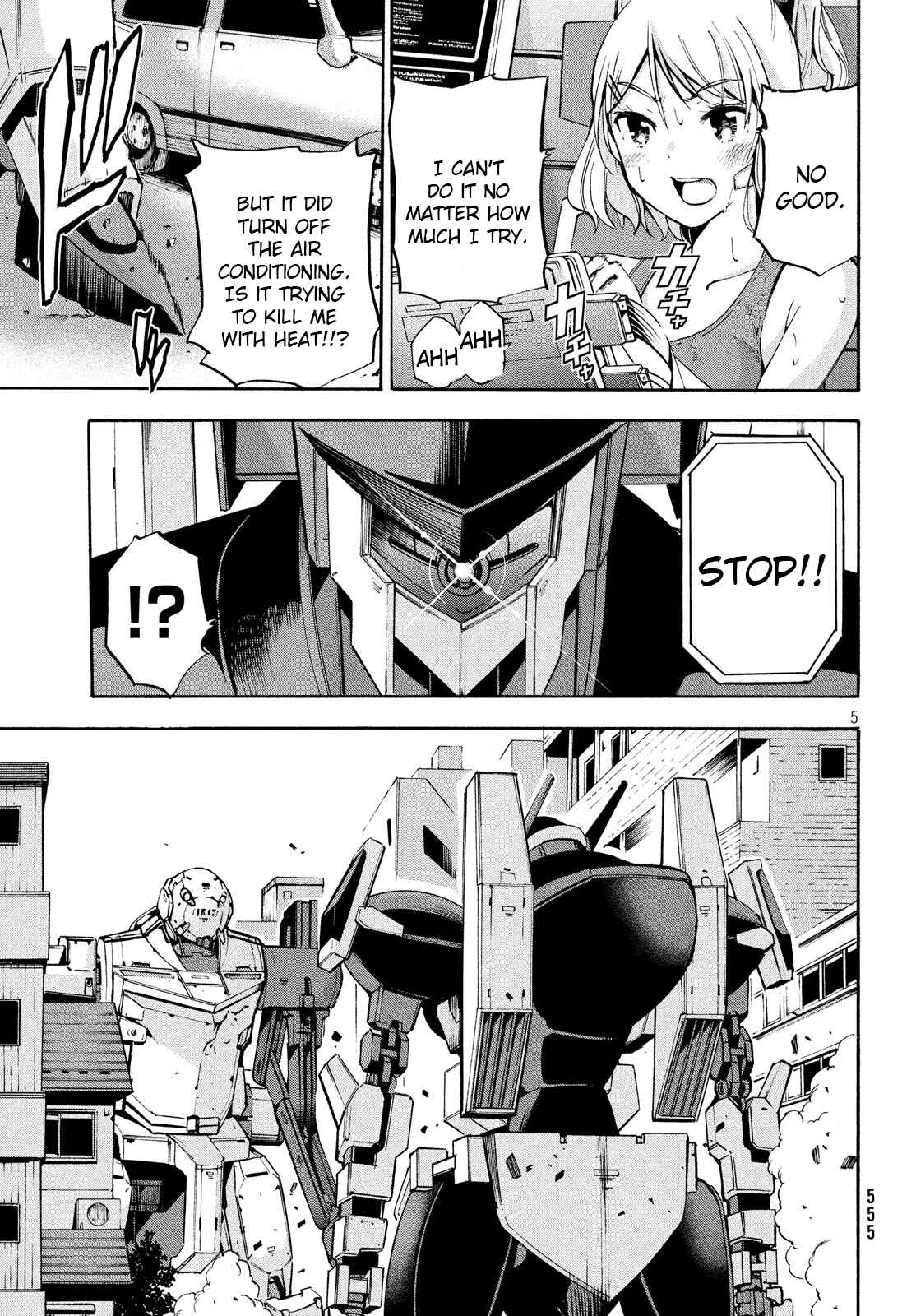 Page 5 Chapter 10.1 Robot Izonkei Joshi no Meiwaku na Nichijou