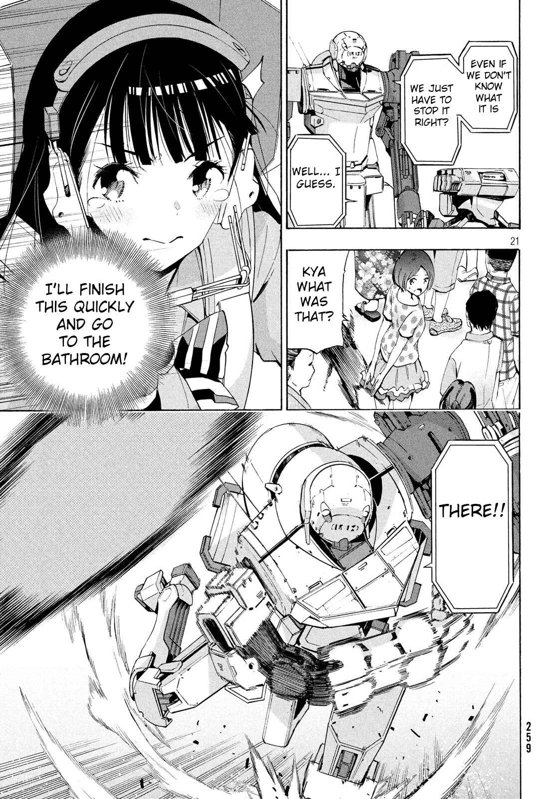 Page 8 Chapter 7.2 Robot Izonkei Joshi no Meiwaku na Nichijou