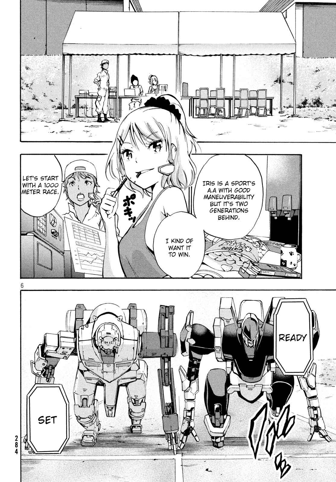 Page 6 Chapter 9.1 Robot Izonkei Joshi no Meiwaku na Nichijou