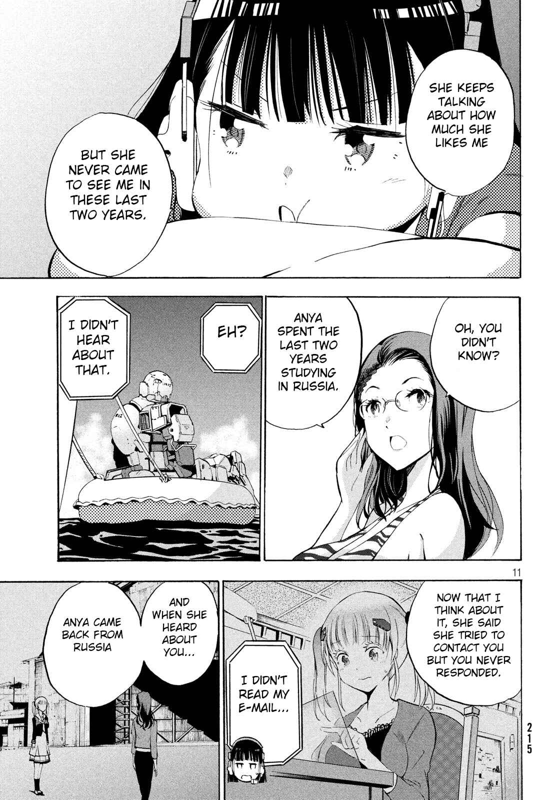 Page 10 Chapter 6.1 Robot Izonkei Joshi no Meiwaku na Nichijou