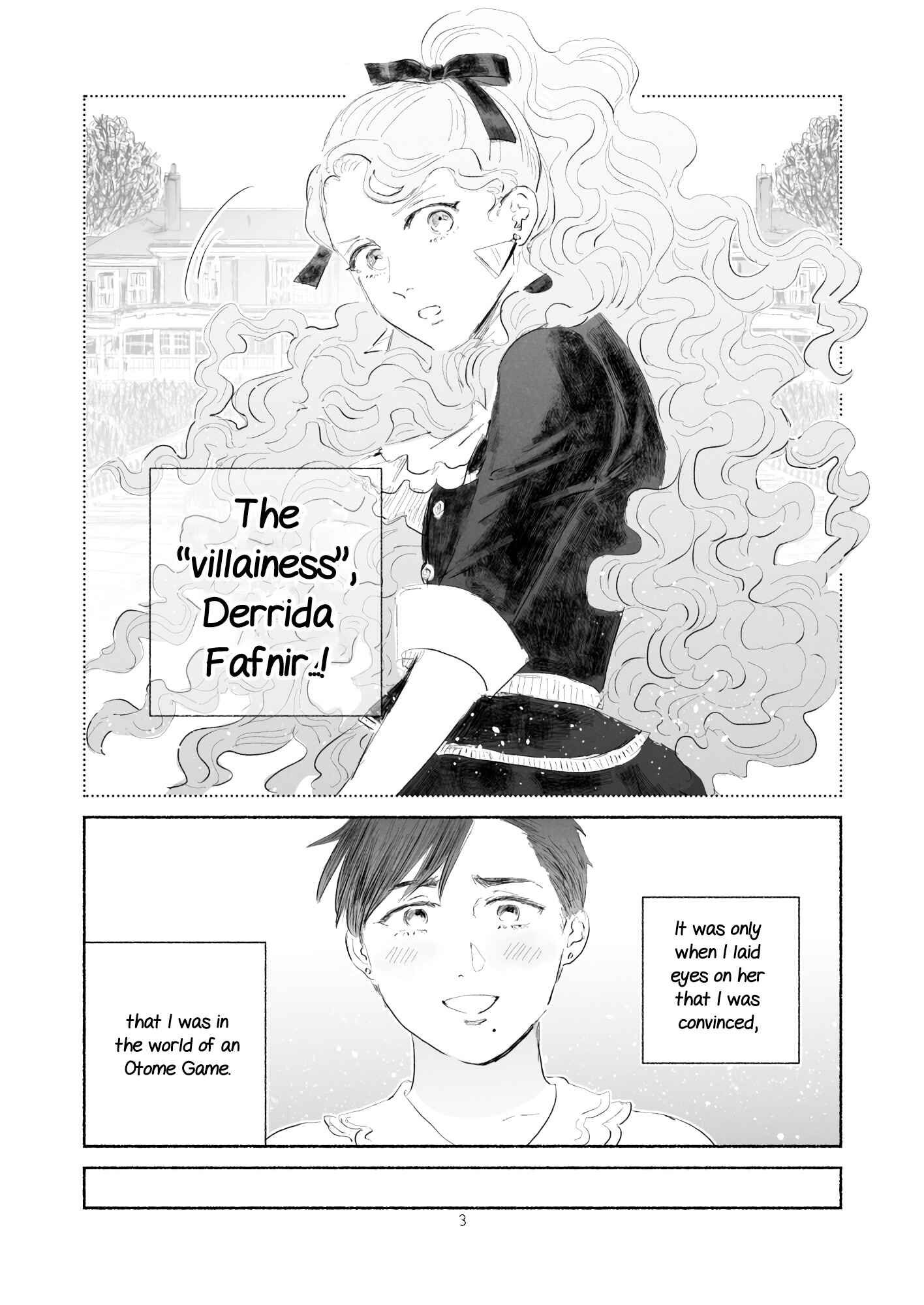 Page 3 Chapter 1 The Villainess and the Woman Who Would Do Anything for the Sake of Love