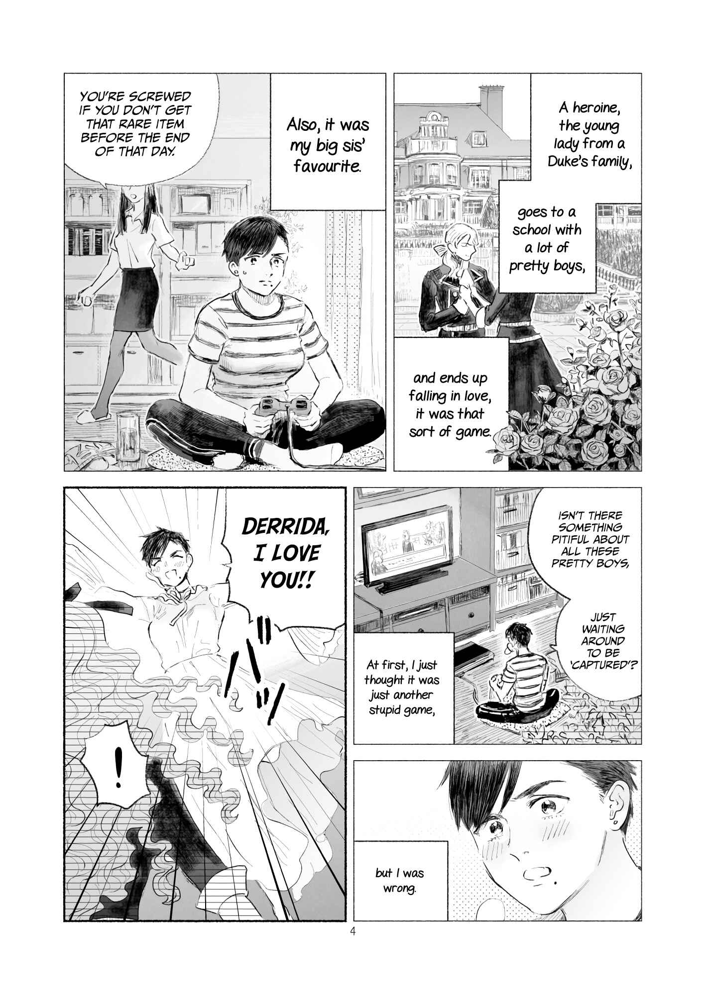 Page 4 Chapter 1 The Villainess and the Woman Who Would Do Anything for the Sake of Love