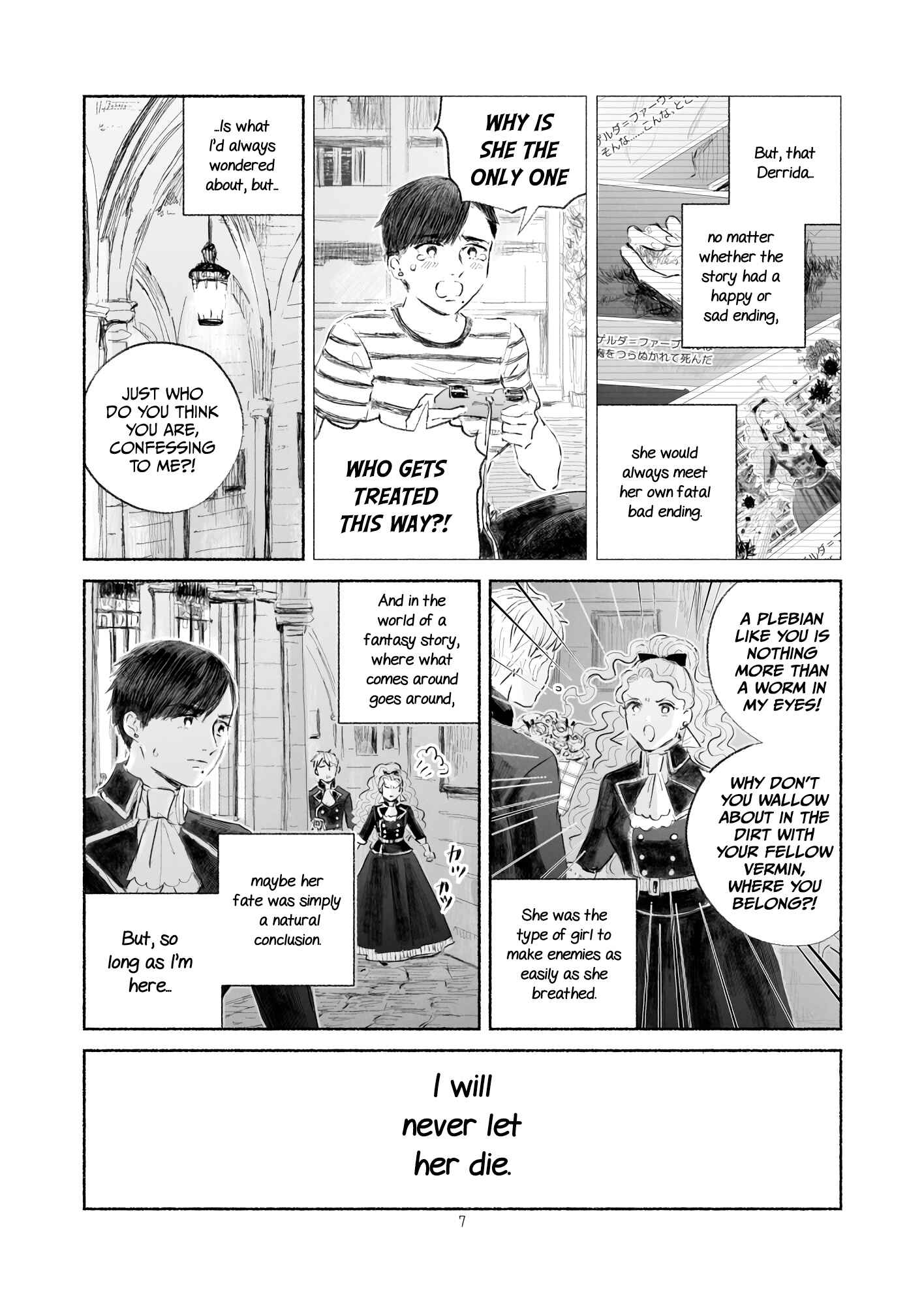 Page 7 Chapter 1 The Villainess and the Woman Who Would Do Anything for the Sake of Love