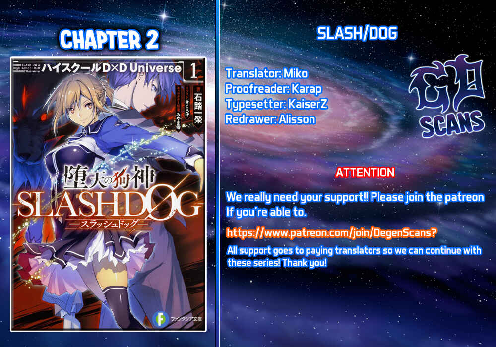 Page 1 Chapter 2 SLASH/DOG