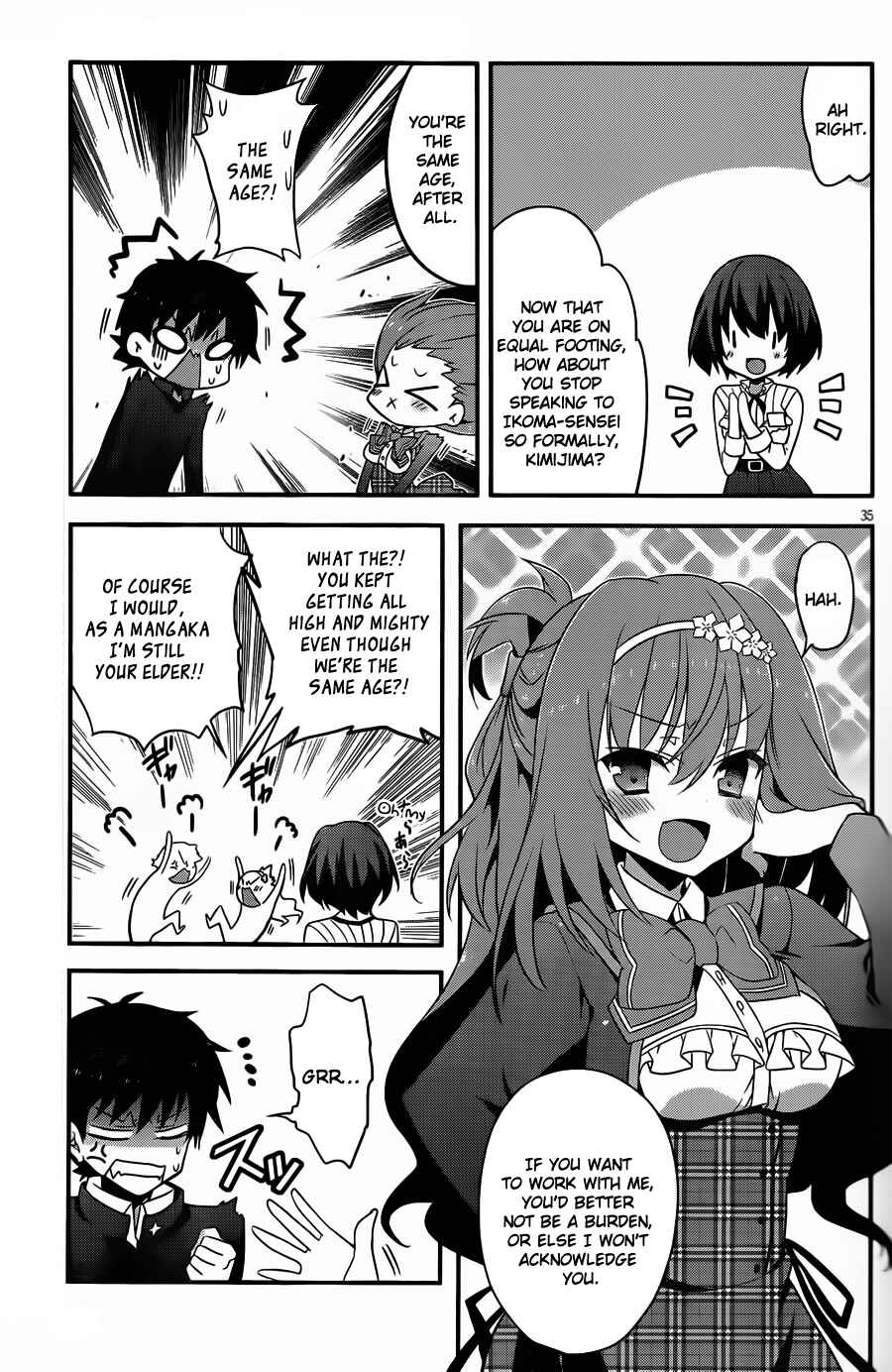 Page 35 Chapter 2 Ore to Kanojo no Moe yo Pen