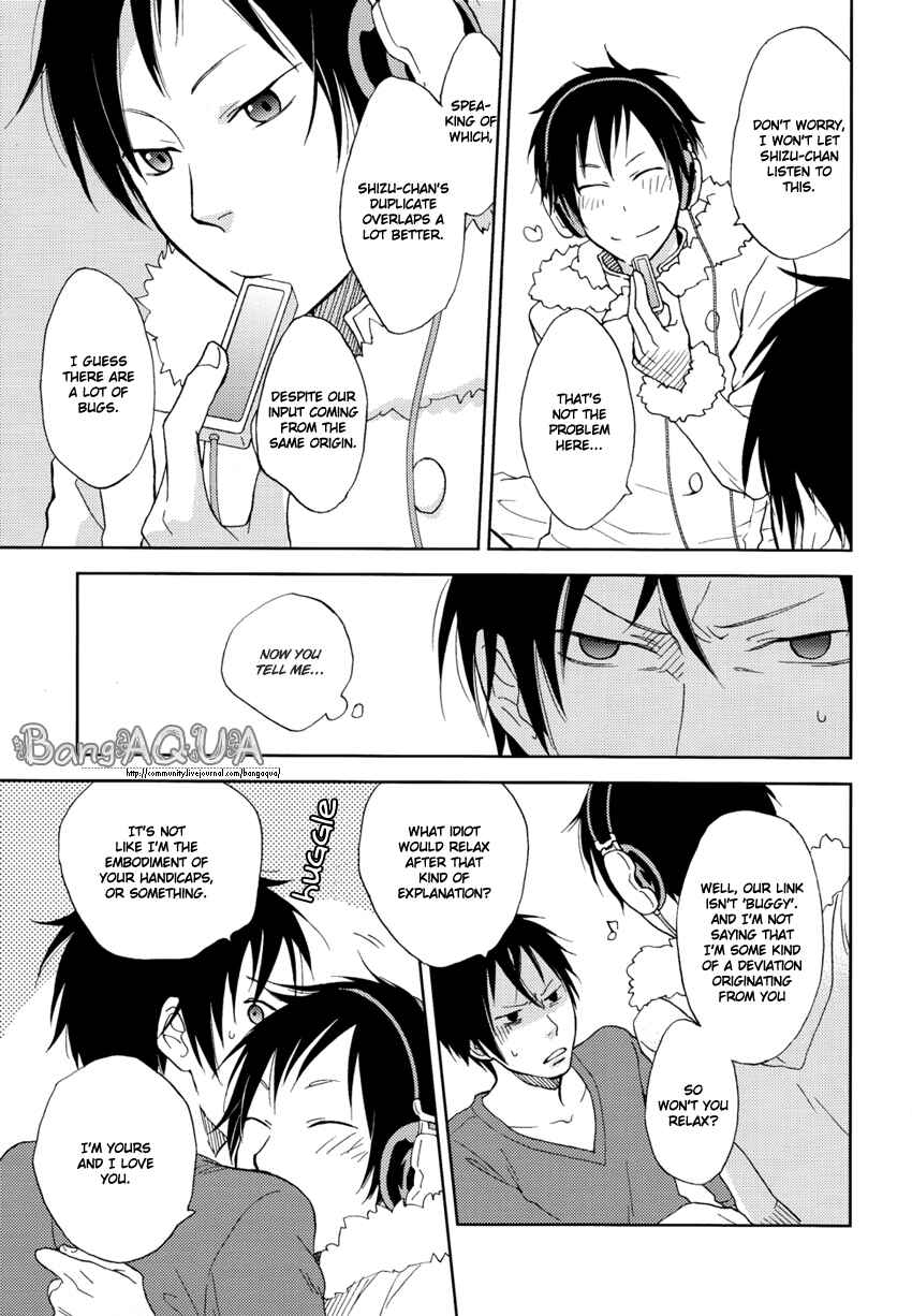 Page 39 Chapter Unknown_8d89 Durarara!! - Daydream Believers (Doujinshi)