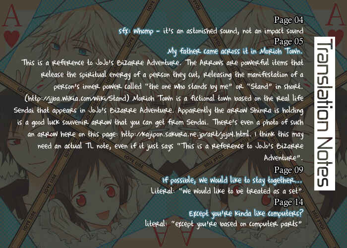 Page 6 Chapter Unknown_8d89 Durarara!! - Daydream Believers (Doujinshi)