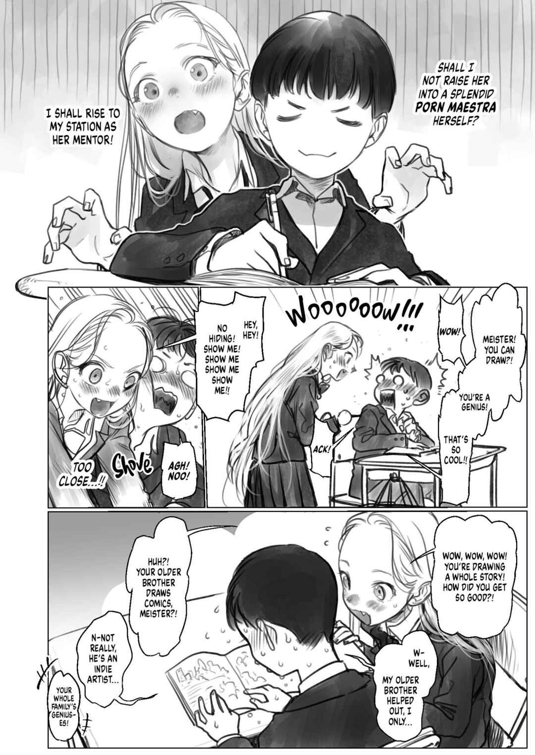 Page 2 Chapter 3 JC Sasha-chan to Classmate Otaku-kun