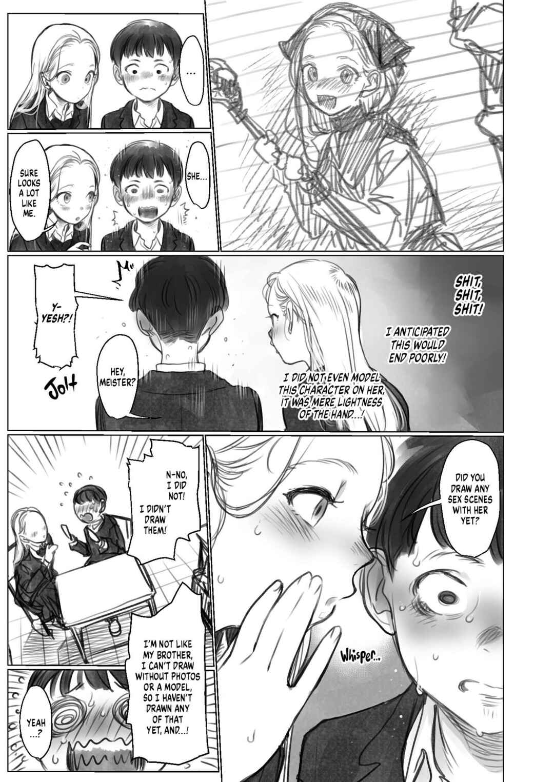 Page 3 Chapter 3 JC Sasha-chan to Classmate Otaku-kun