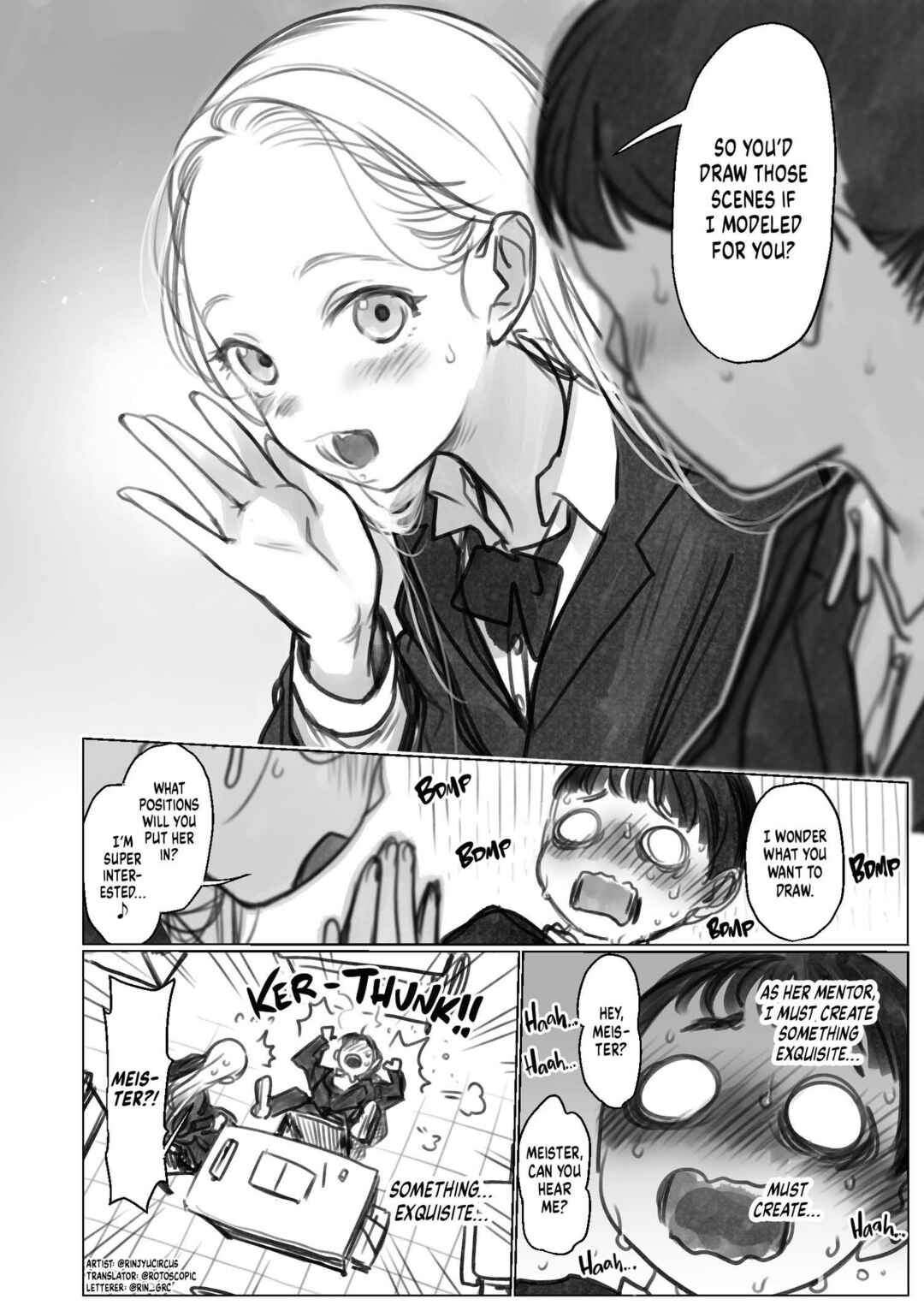Page 4 Chapter 3 JC Sasha-chan to Classmate Otaku-kun