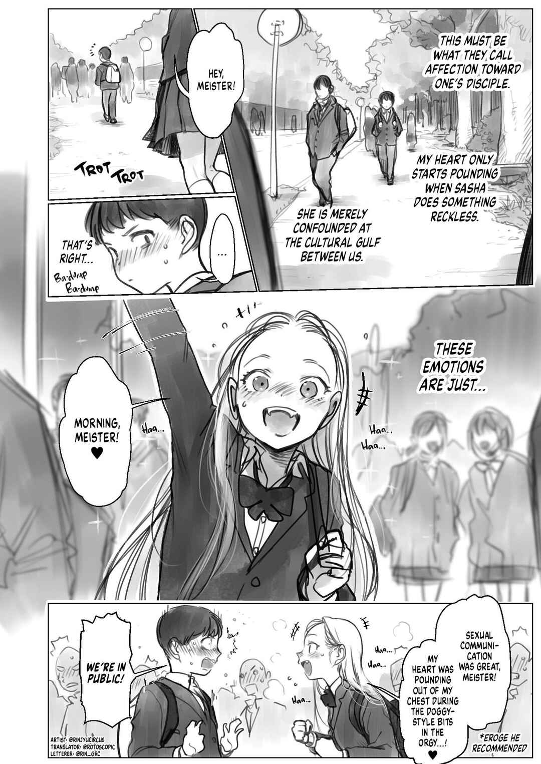 Page 4 Chapter 4 JC Sasha-chan to Classmate Otaku-kun