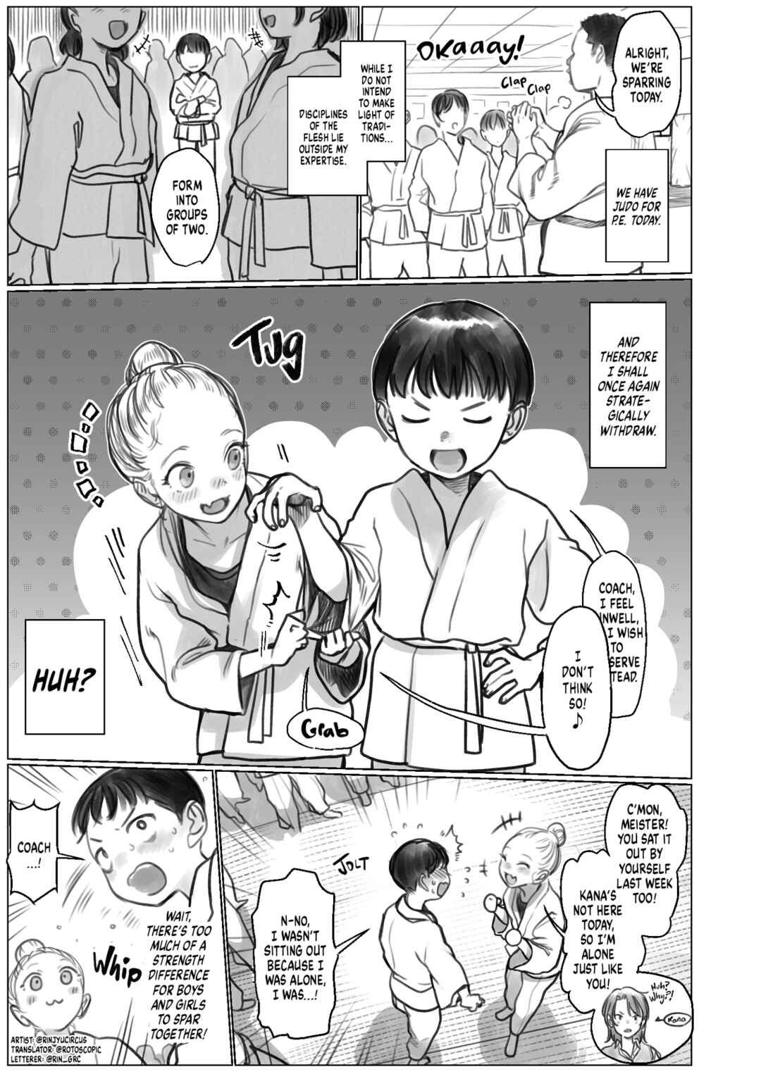 Page 1 Chapter 5 JC Sasha-chan to Classmate Otaku-kun