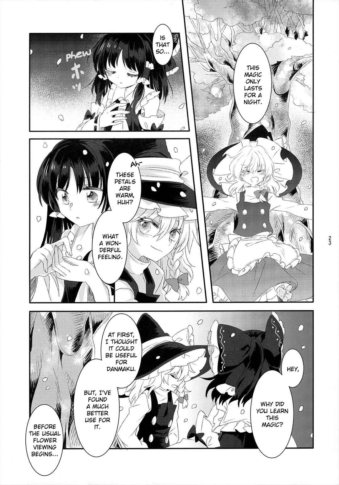 Page 22 Chapter Unknown_12be Touhou - Spring Ephemeral (Doujinshi)