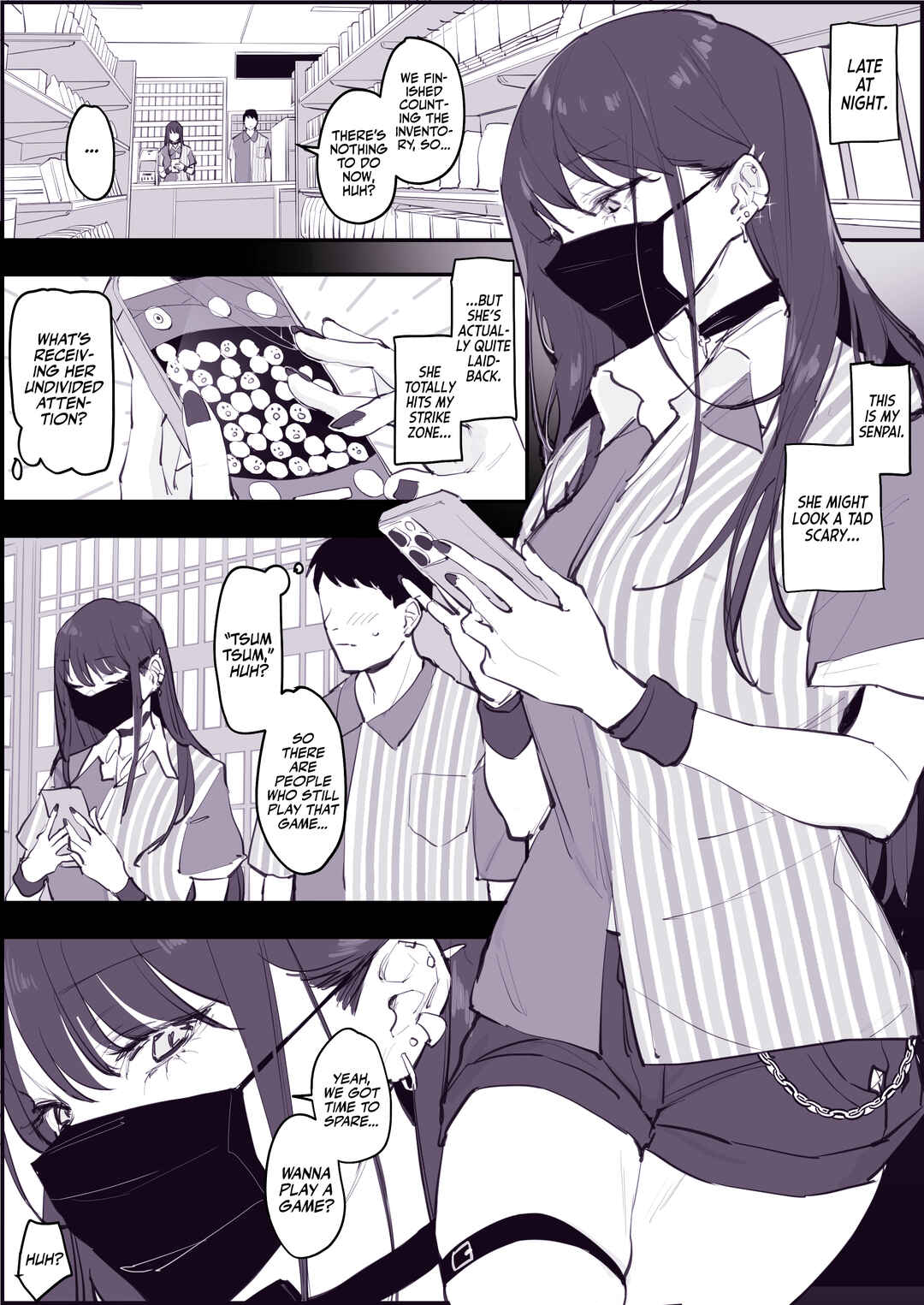 Page 1 Chapter Unknown_9cb1 Chikubi Ate Game