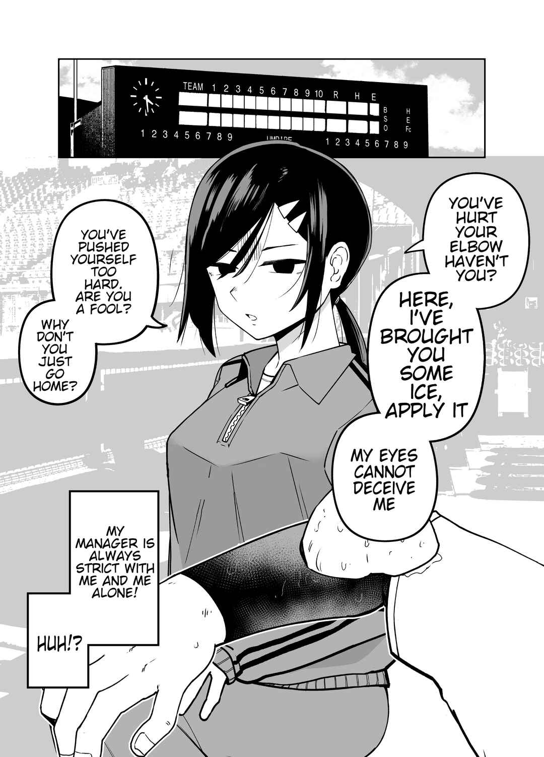 Page 1 Chapter 6 The Manager of the Baseball Club Is Strict Only With Me