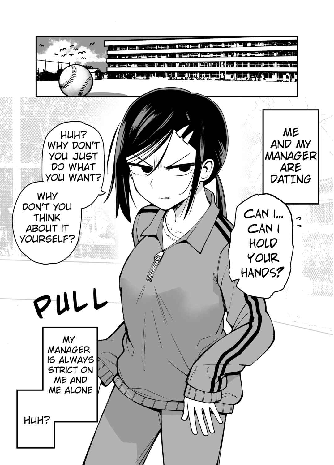 Page 1 Chapter 8 The Manager of the Baseball Club Is Strict Only With Me