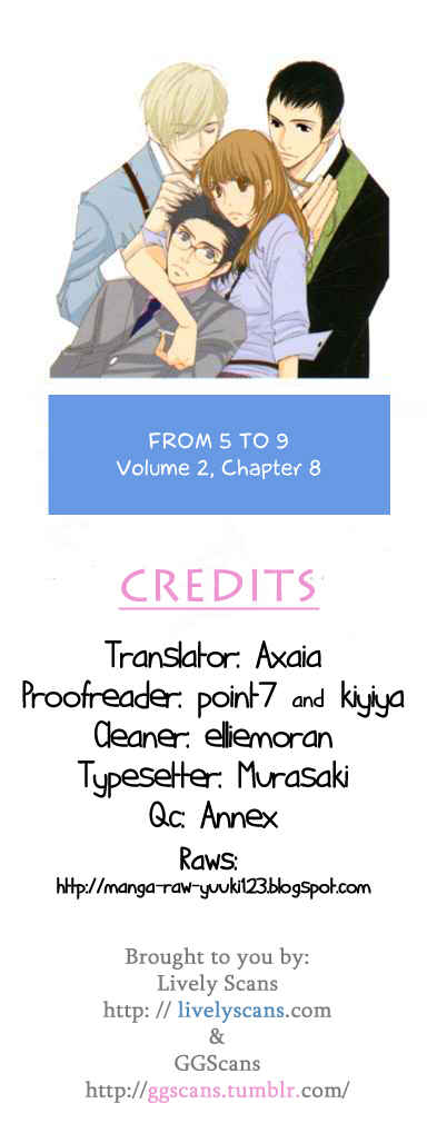 Page 1 Chapter 8 5-ji kara 9-ji made