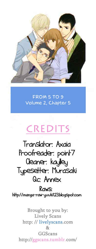 Page 1 Chapter 5 5-ji kara 9-ji made