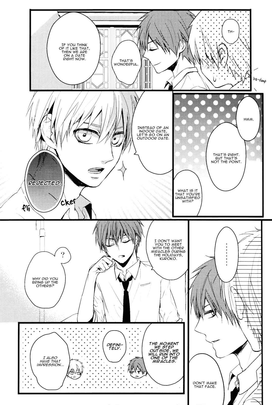 Page 8 Chapter Unknown_3bf8 Kuroko no Basket - Natsu no Hate (Doujinshi)