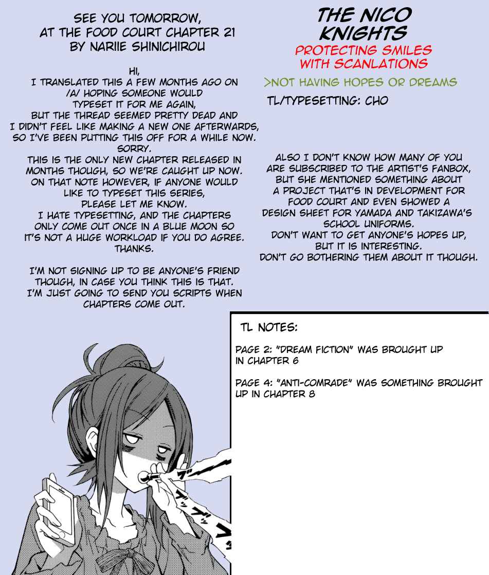Page 11 Chapter 21 See You Tomorrow at the Food Court
