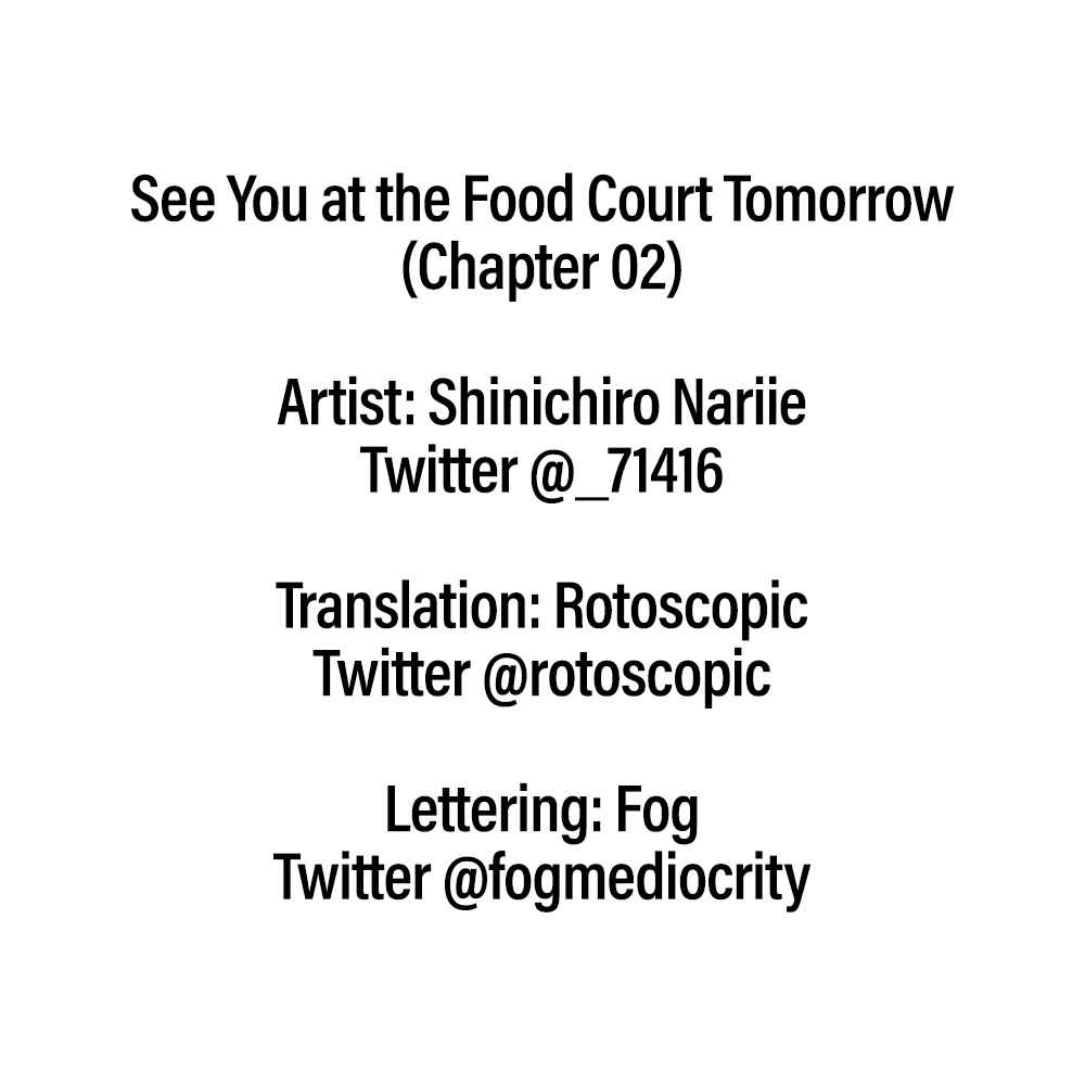 Page 9 Chapter 2 See You Tomorrow at the Food Court