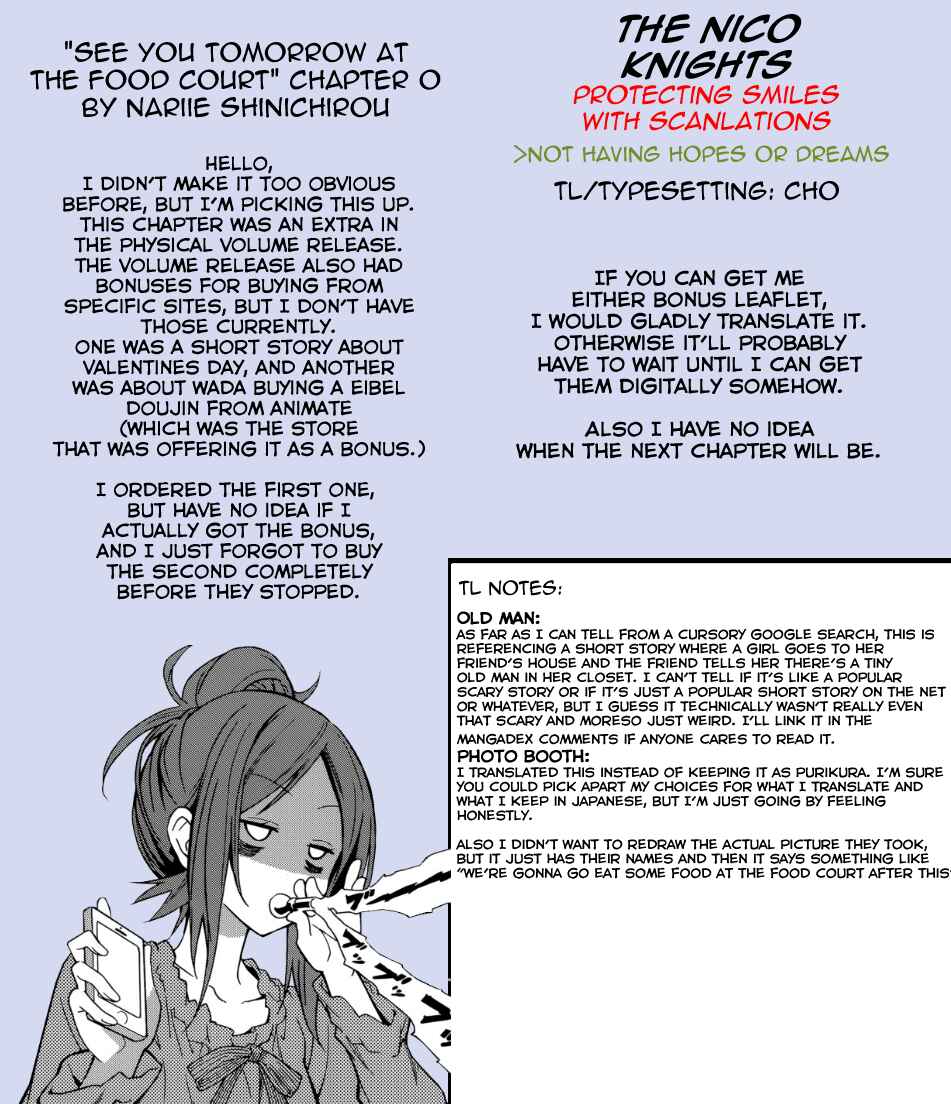 Page 10 Chapter 0 See You Tomorrow at the Food Court