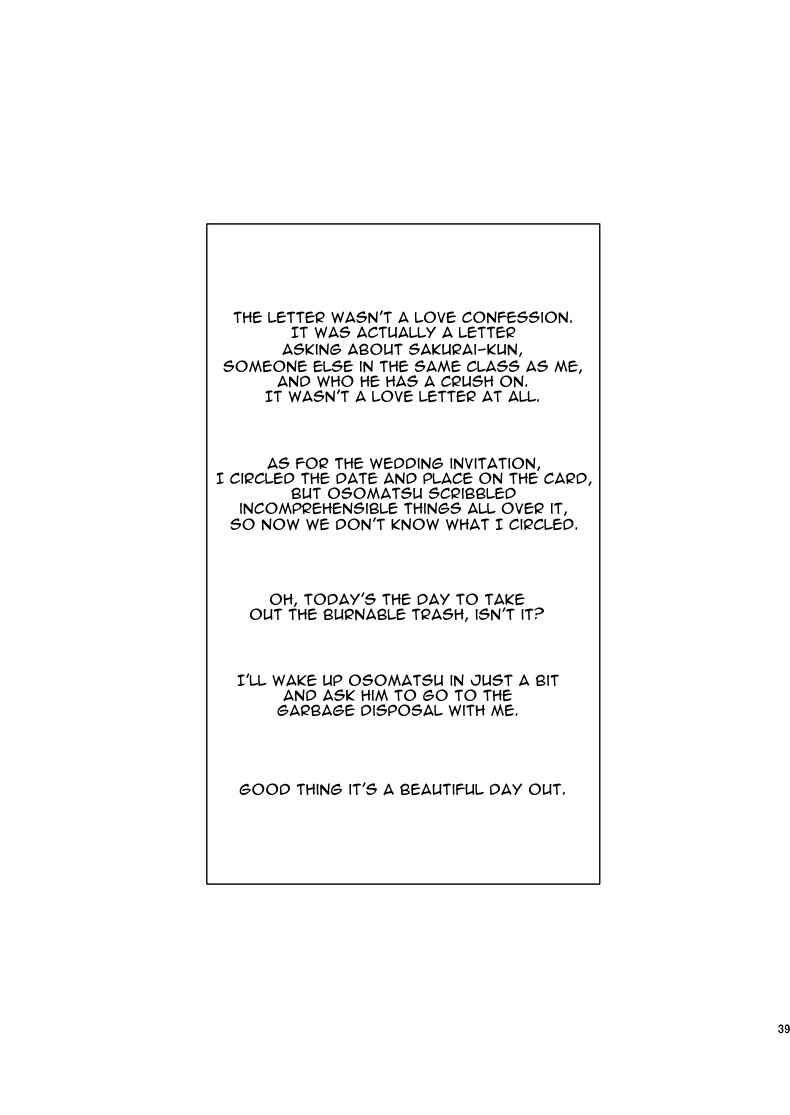 Page 40 Chapter Unknown_8b4c Osomatsu-san – Higoto (Doujinshi)