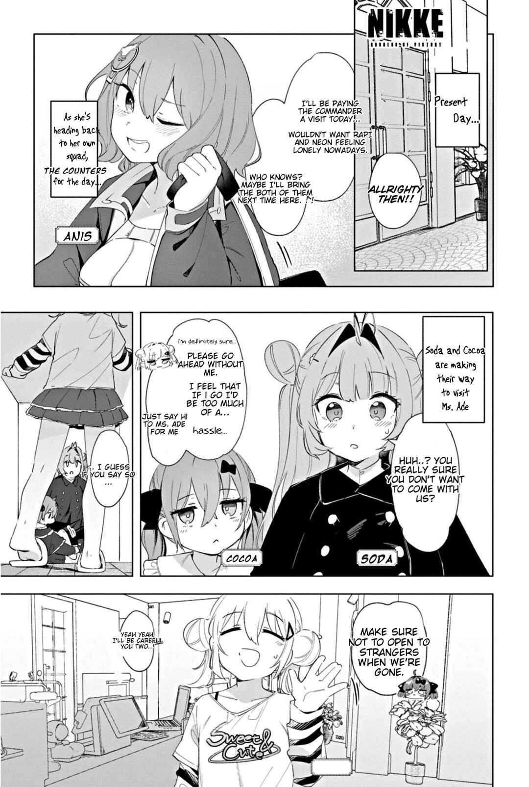 Page 1 Chapter 7 Goddess of Victory: Nikke - Sweet Encounter