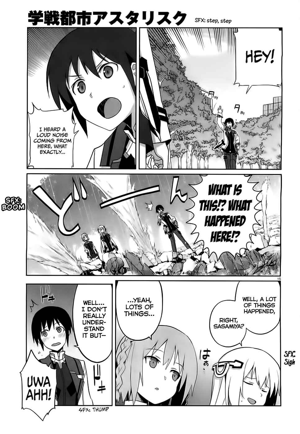 Page 14 Chapter 8 Gakusen Toshi Asterisk