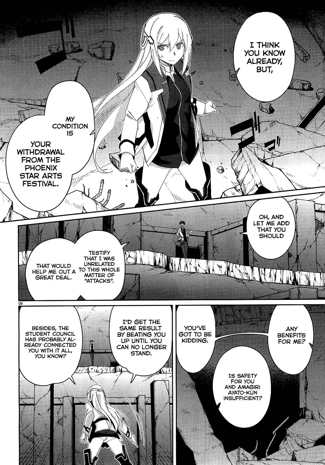 Page 9 Chapter 16 Gakusen Toshi Asterisk