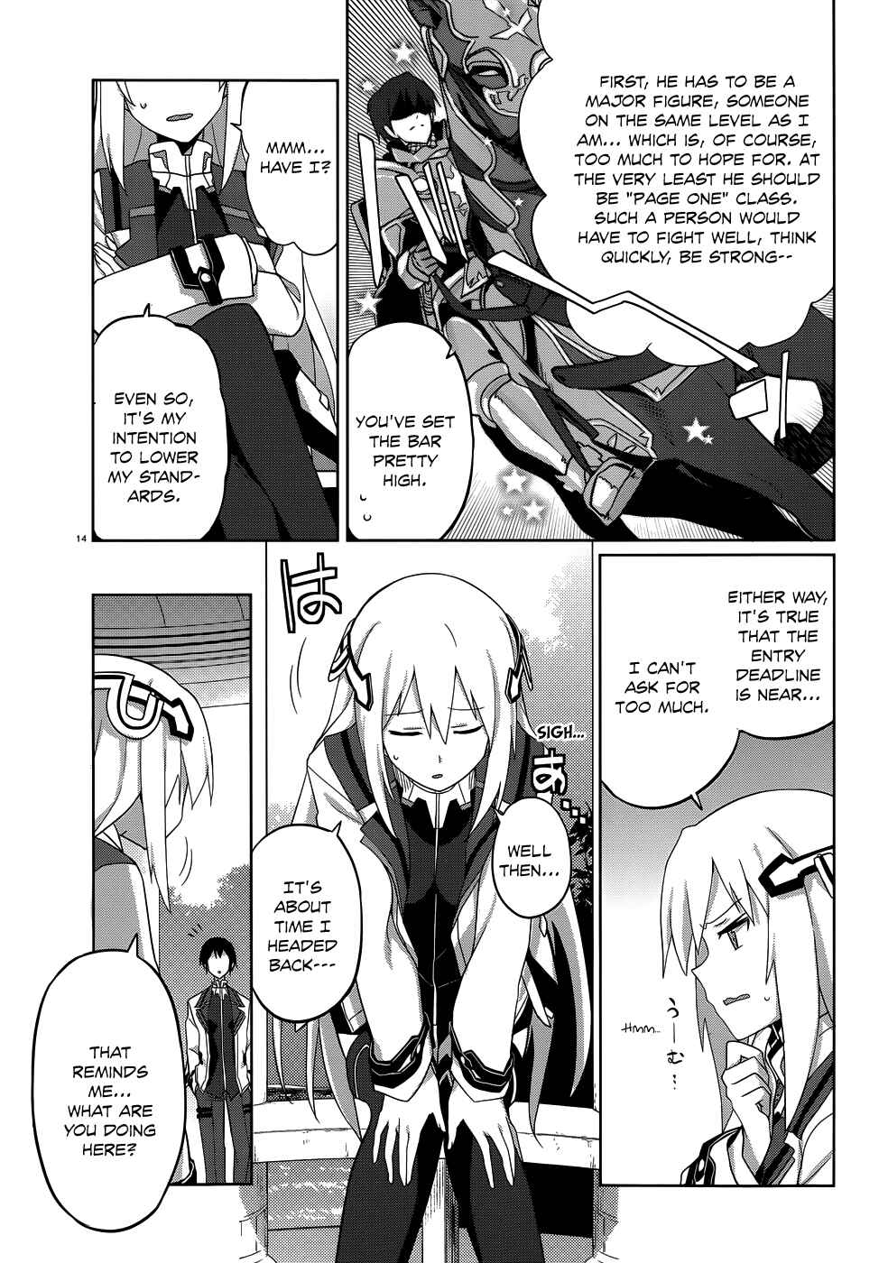 Page 14 Chapter 5 Gakusen Toshi Asterisk