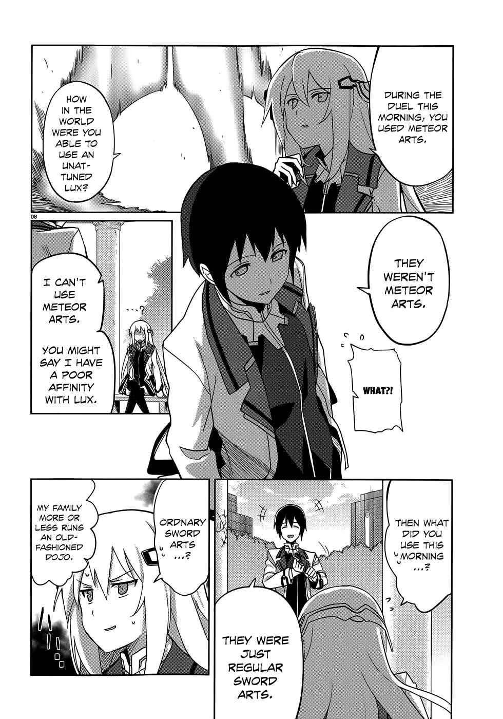 Page 8 Chapter 5 Gakusen Toshi Asterisk