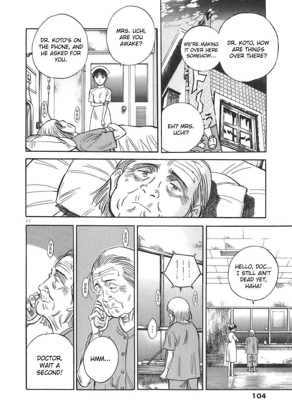 Page 11 Chapter 95 Dr. Koto Shinryoujo