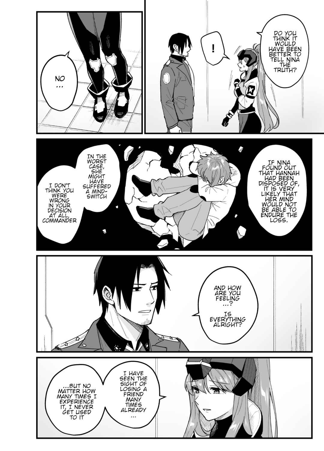 Page 9 Chapter 2.5 Goddess of Victory: Nikke - Ryousangata Nike x Sousaku Shikikan (Doujinshi)