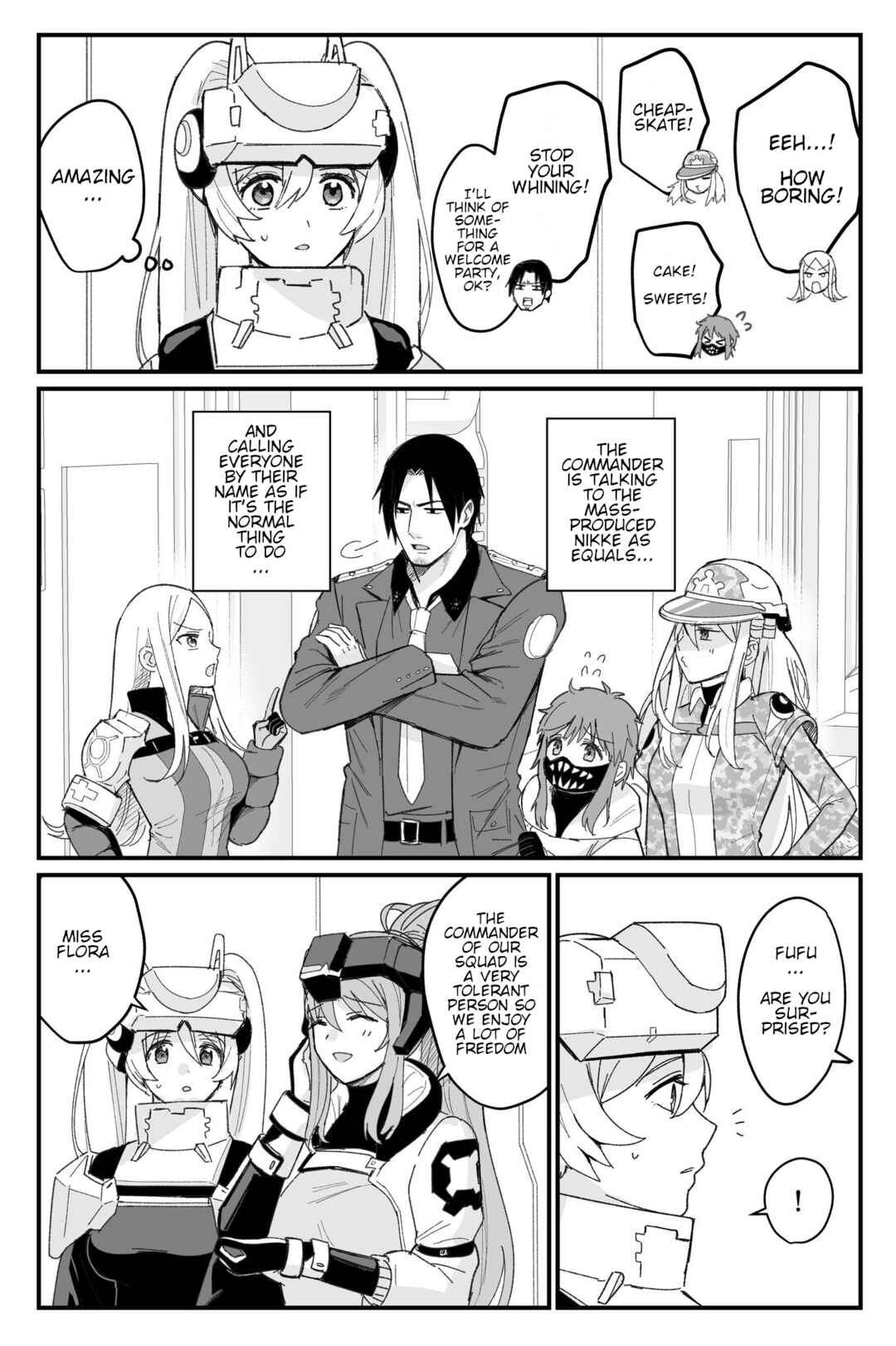 Page 11 Chapter 3 Goddess of Victory: Nikke - Ryousangata Nike x Sousaku Shikikan (Doujinshi)