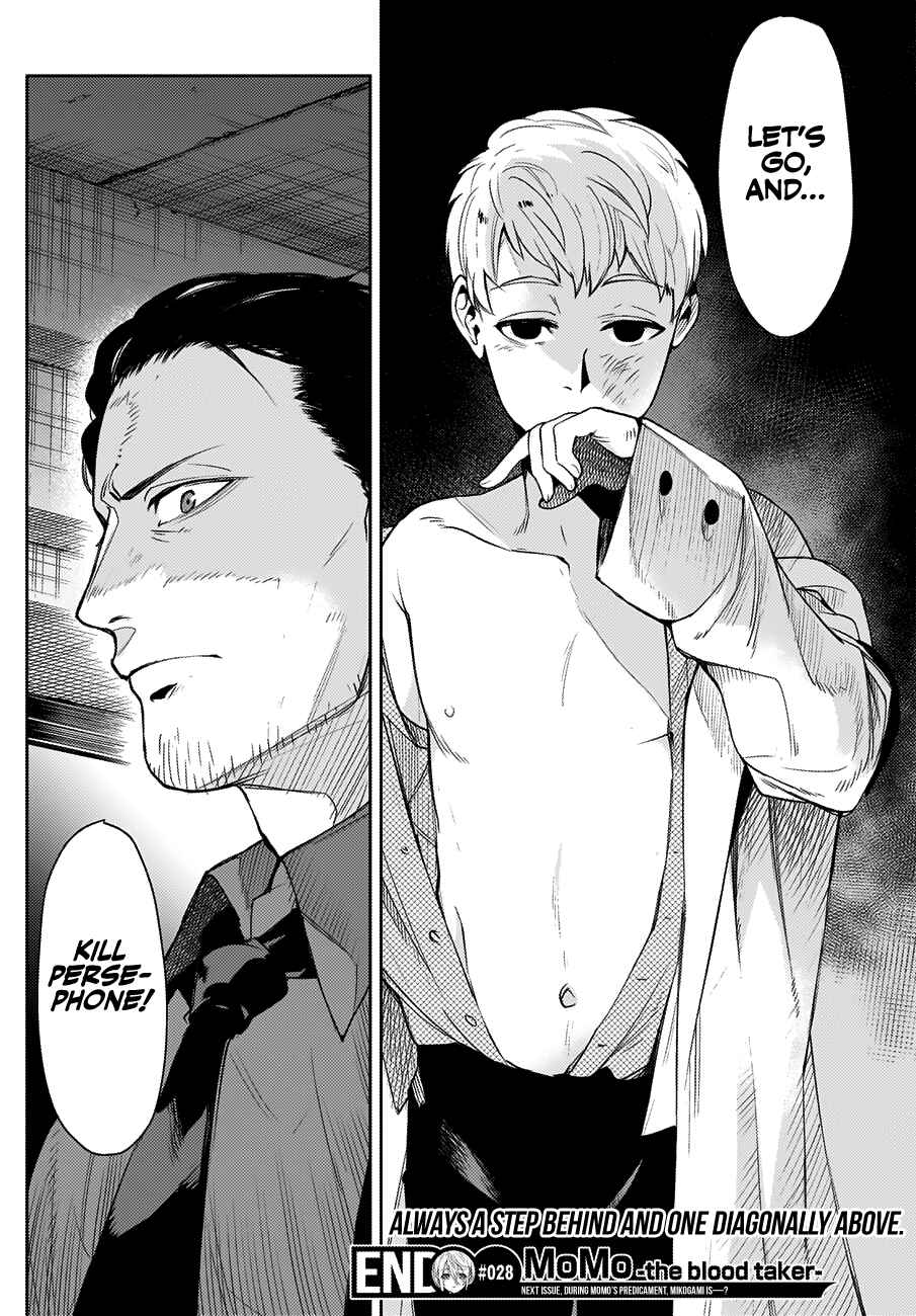 Page 21 Chapter 28 MoMo -the blood taker-