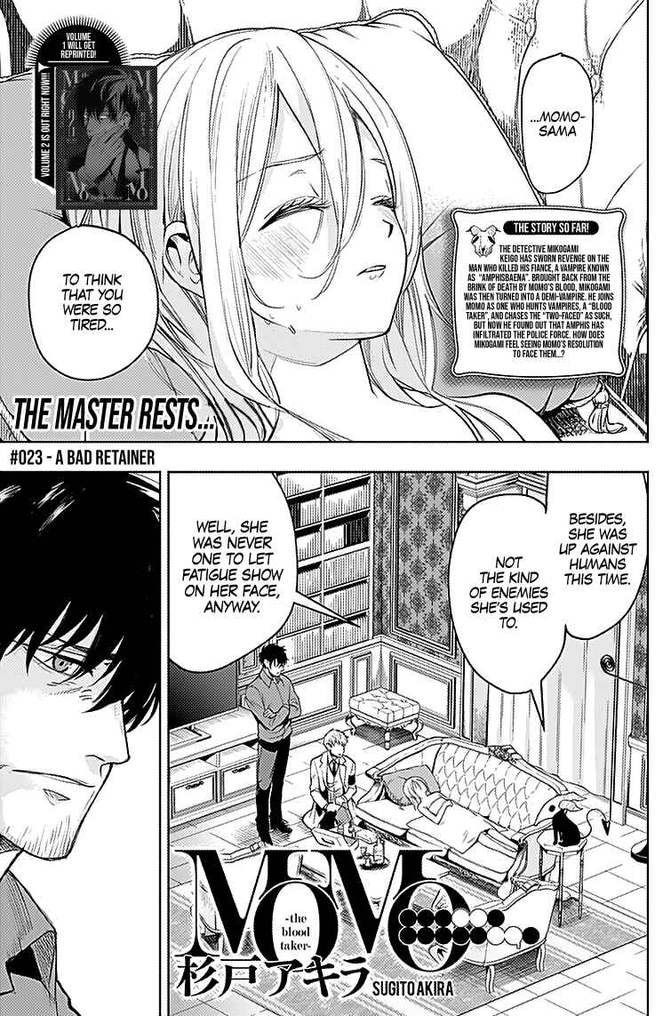 Page 1 Chapter 23 MoMo -the blood taker-