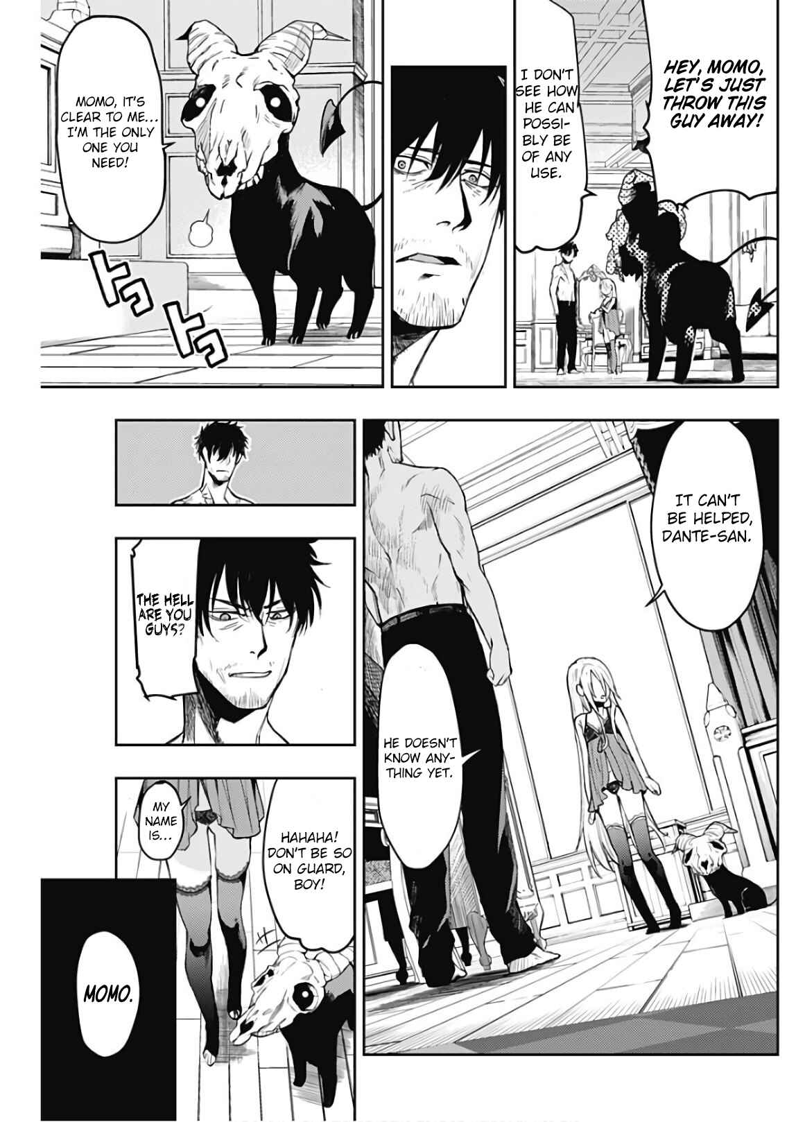 Page 11 Chapter 3 MoMo -the blood taker-