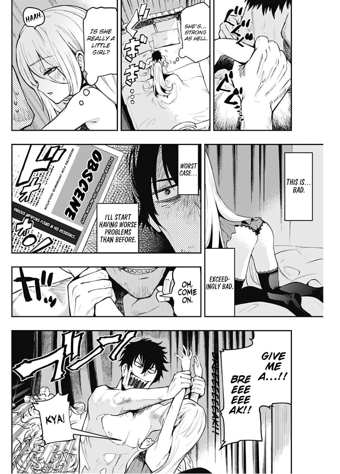 Page 8 Chapter 3 MoMo -the blood taker-