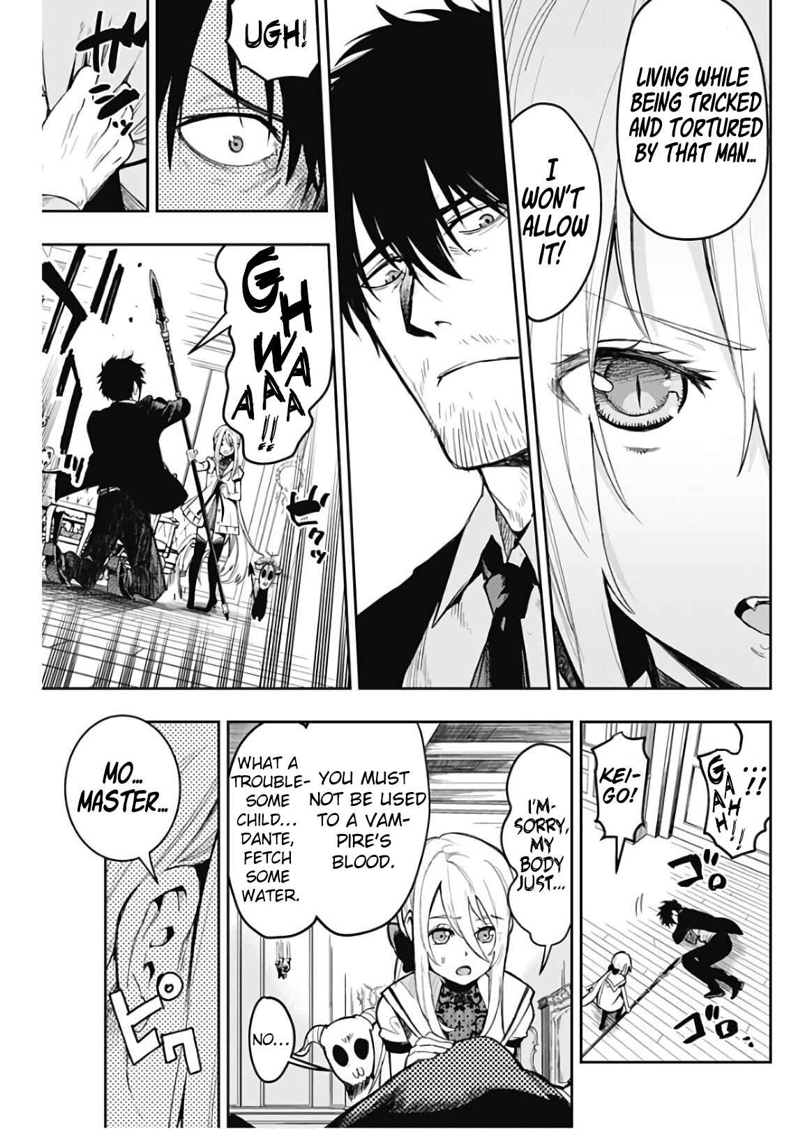 Page 12 Chapter 4 MoMo -the blood taker-