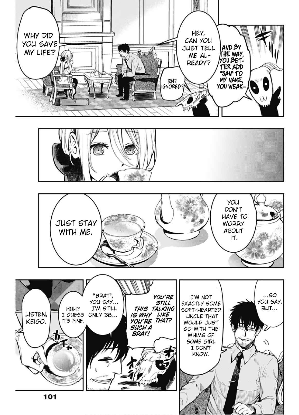 Page 7 Chapter 4 MoMo -the blood taker-