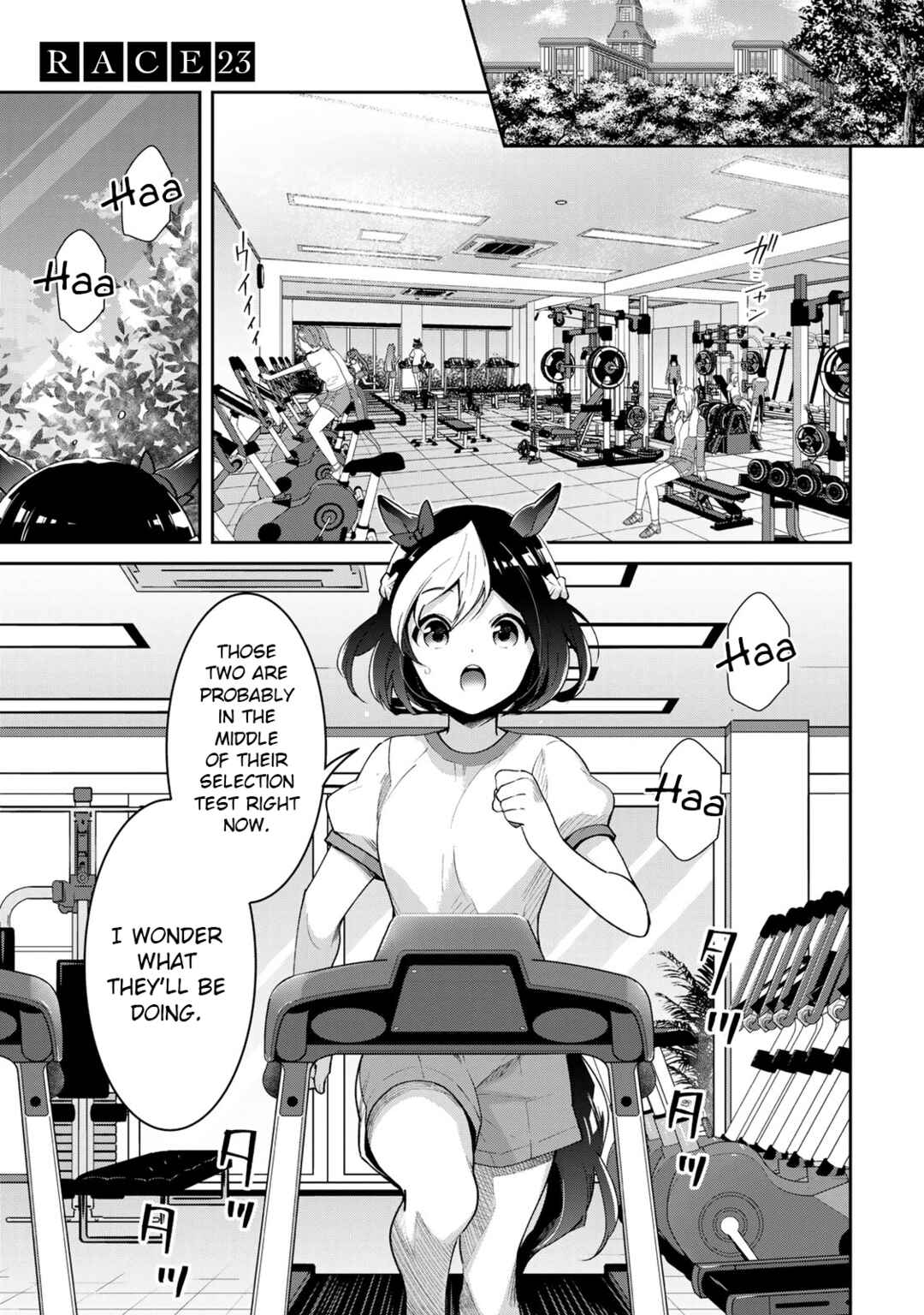 Page 1 Chapter 23 Starting Gate! Uma Musume Pretty Derby