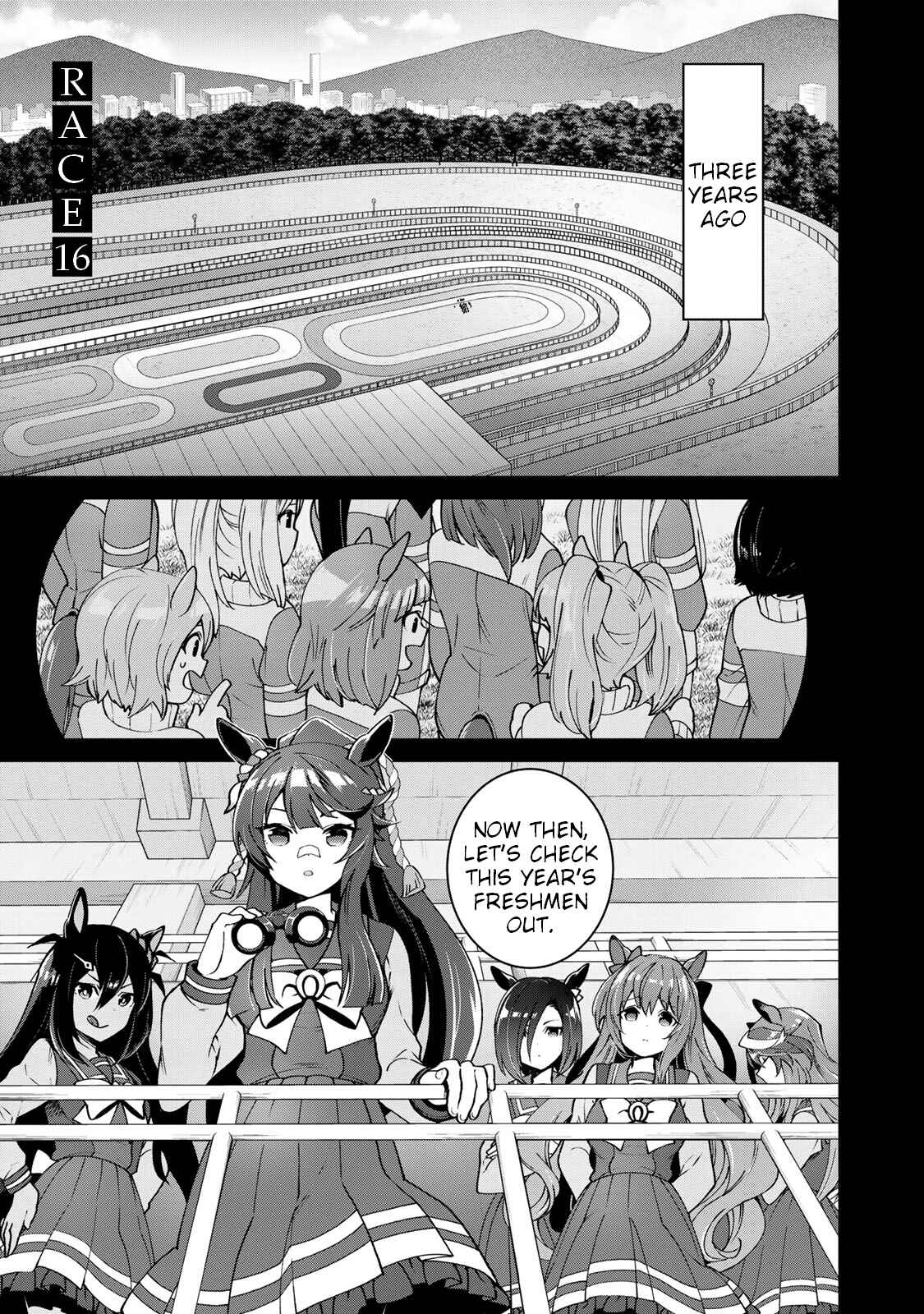 Page 1 Chapter 16 Starting Gate! Uma Musume Pretty Derby